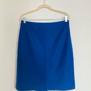 J.Crew Royal Blue Skirt